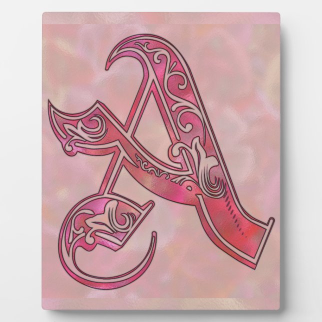 Letter A Plaque (Front)