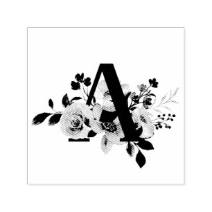 Letter A Self-inking Stamp