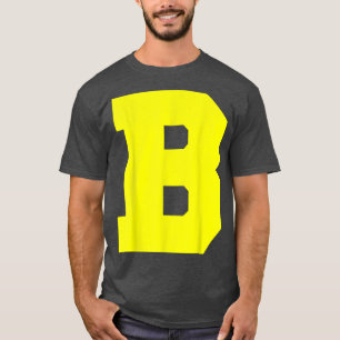 Letter B Chipmunk Christmas Thanksgiving Costume  T-Shirt