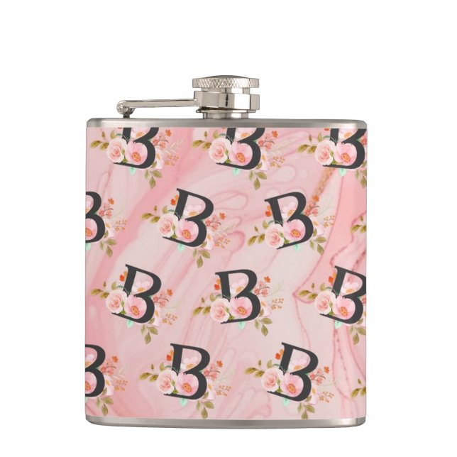 Letter B Hip Flask (Front)