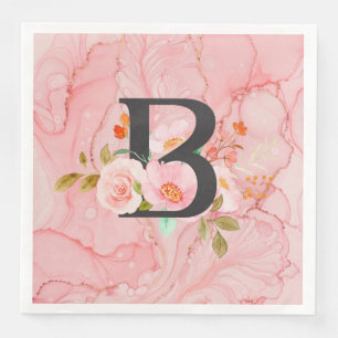 Letter B Paper Dinner Napkins