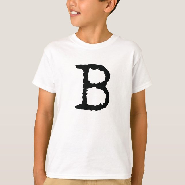 Letter B T-Shirt (Front)