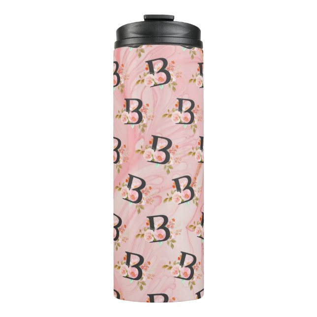 Letter B Thermal Tumbler (Front)