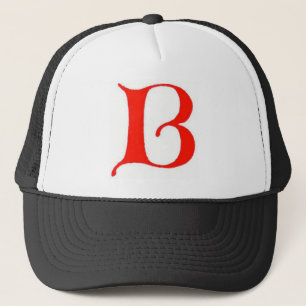 Letter B Trucker Hat
