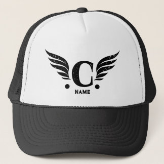 Letter C, Alphabet C, Letter C gift Trucker Hat