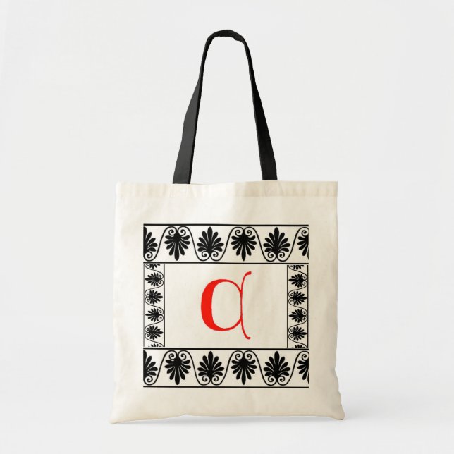 Letter C Bordered Bag (Front)