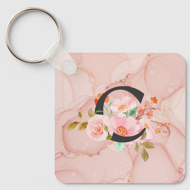 Letter C Keychain (Front)