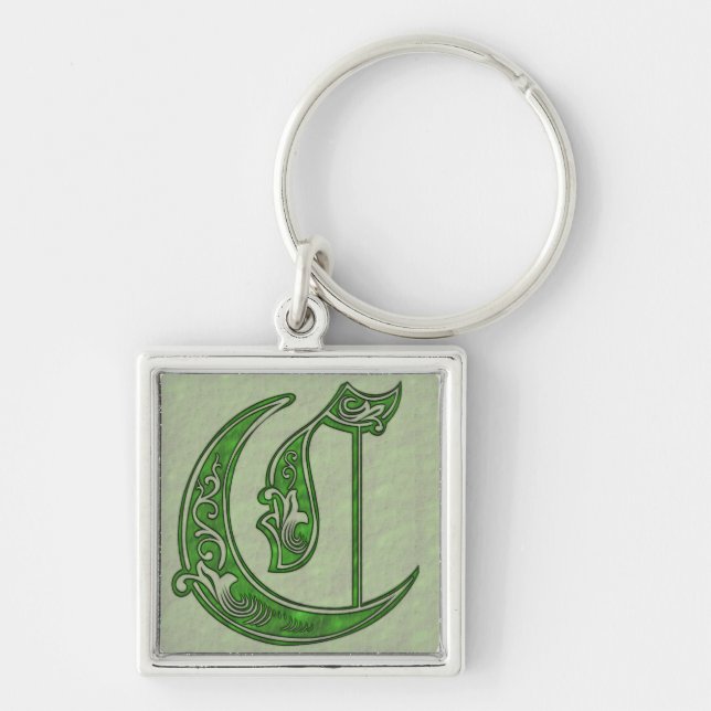 Letter C Keychain (Front)