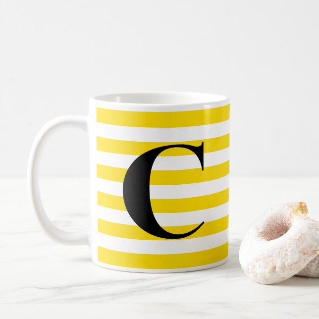 Letter C Mug (With Donut)