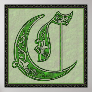 Letter C Poster