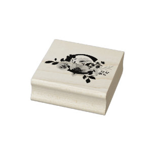 Letter C Rubber Stamp