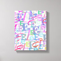 Letter Confetti "E"