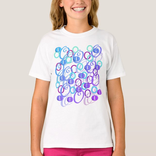 Letter Confetti "O" T-Shirt (Front)