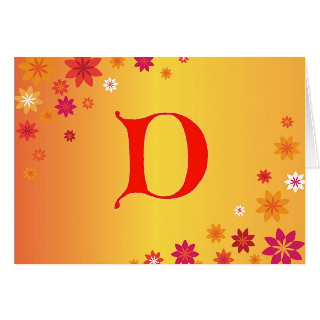 Letter D (Front Horizontal)
