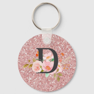 Letter D Keychain
