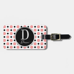 Letter D Luggage Tag