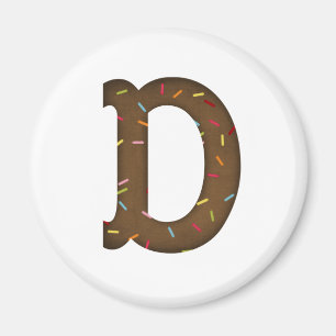 Letter D Magnet