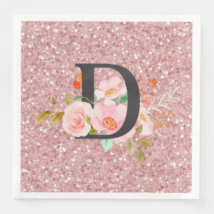 Letter D Napkin