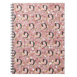 Letter D Notebook