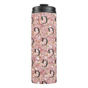 Letter D Thermal Tumbler