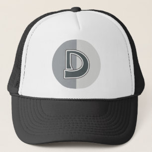 Letter D Trucker Hat