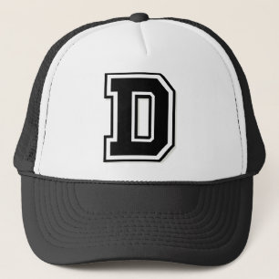 Letter "D" Trucker Hat