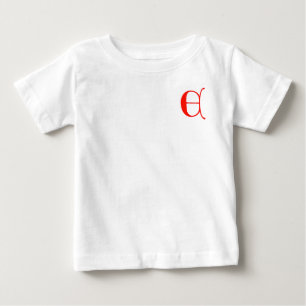 Letter E Baby T-Shirt