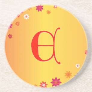 Letter E Coaster