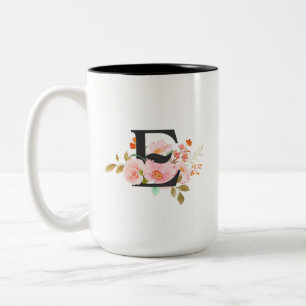 Letter E Coffee Mug