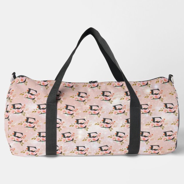 Letter E Duffle Bag (Front)