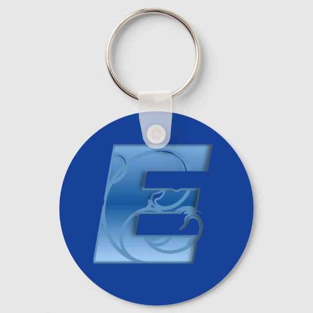 Letter E Keychain (Front)