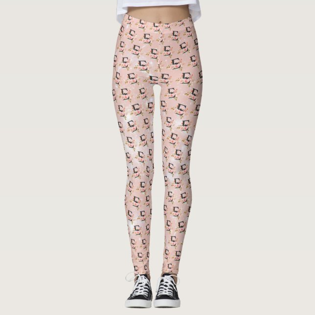 Letter E Leggings (Front)
