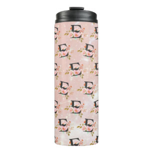 Letter E Thermal Tumbler