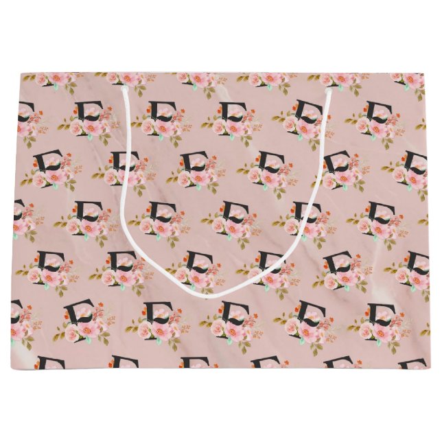 Letter F Large Gift Bag (Front)