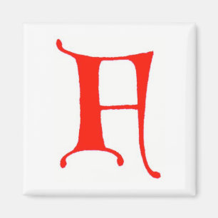 Letter F Magnet
