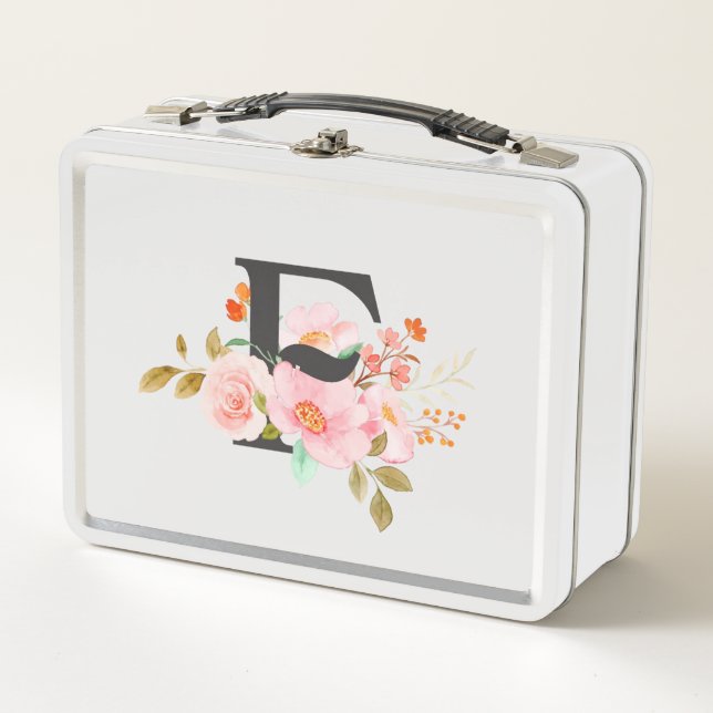 Letter F Metal Lunch Box (Front)