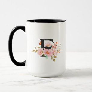 Letter F  Mug