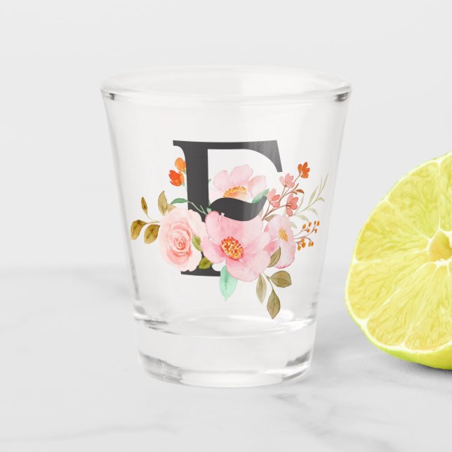 Letter F Shot Glass (Front)