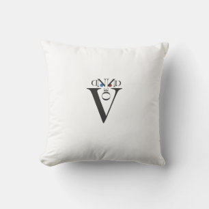 Letter Face Pillow