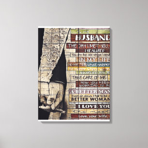 Letter For Family Family Decoration Canvas Print