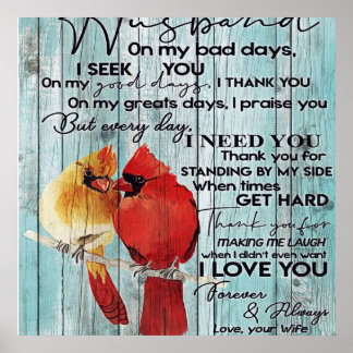 Letter For Husband | Family Decoration |