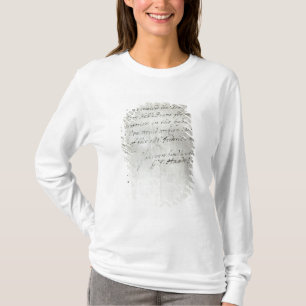 Letter from George Frederick Handel T-Shirt
