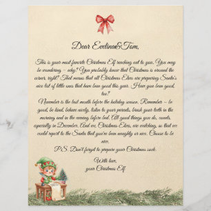 Letter From The Christmas Elf