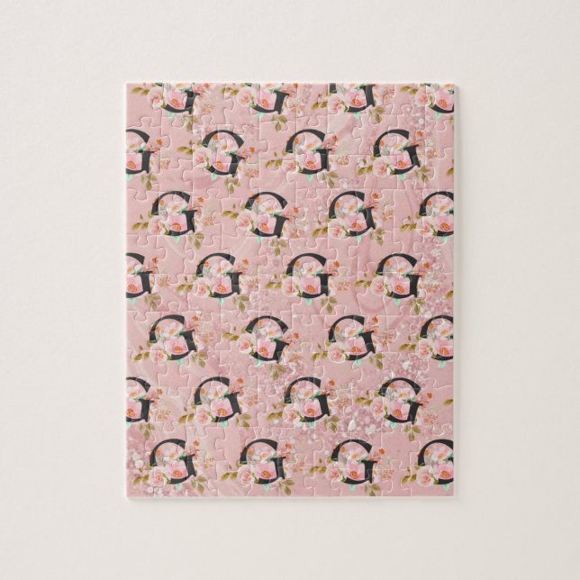 Letter G Jigsaw Puzzle (Vertical)