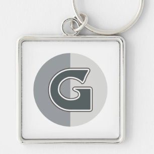 Letter G Keychain