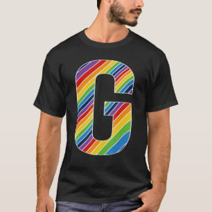 Letter G Lesbian Gay Pride Bisexual Trans Letter G T-Shirt