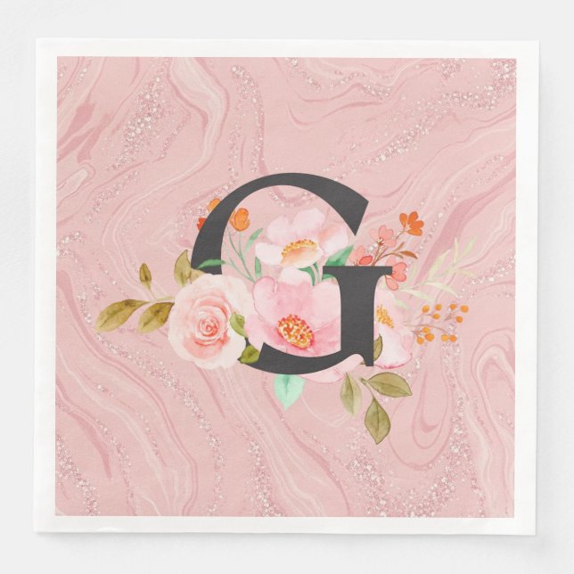 Letter G Napkin (Front)