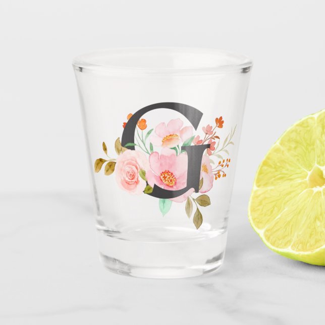 Letter G Shot Glass (Front)