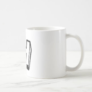 Letter H Coffee Mug