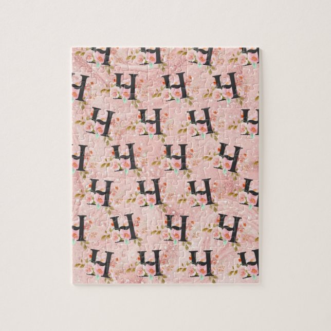Letter H Jigsaw Puzzle (Vertical)
